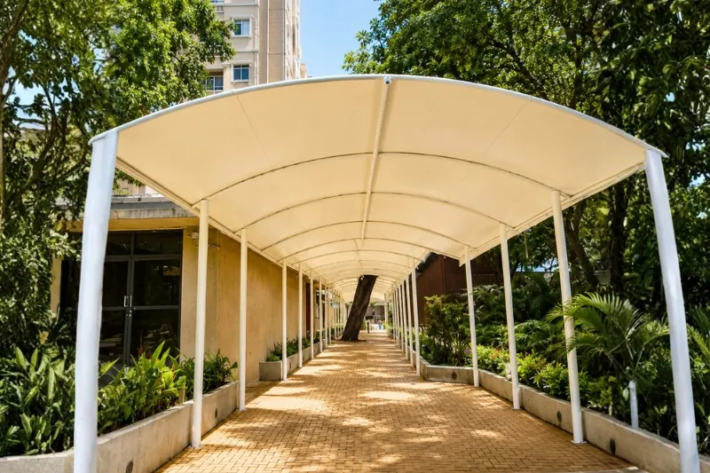 Walkway Tensile Structures