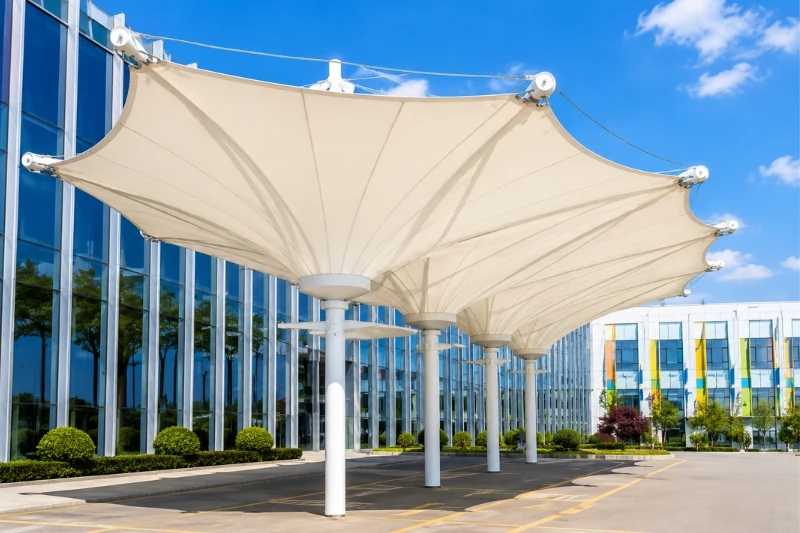 Connecting Tensile Structures