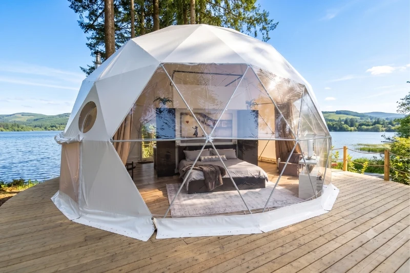 Geodesic Resort Tent Tensile Structures